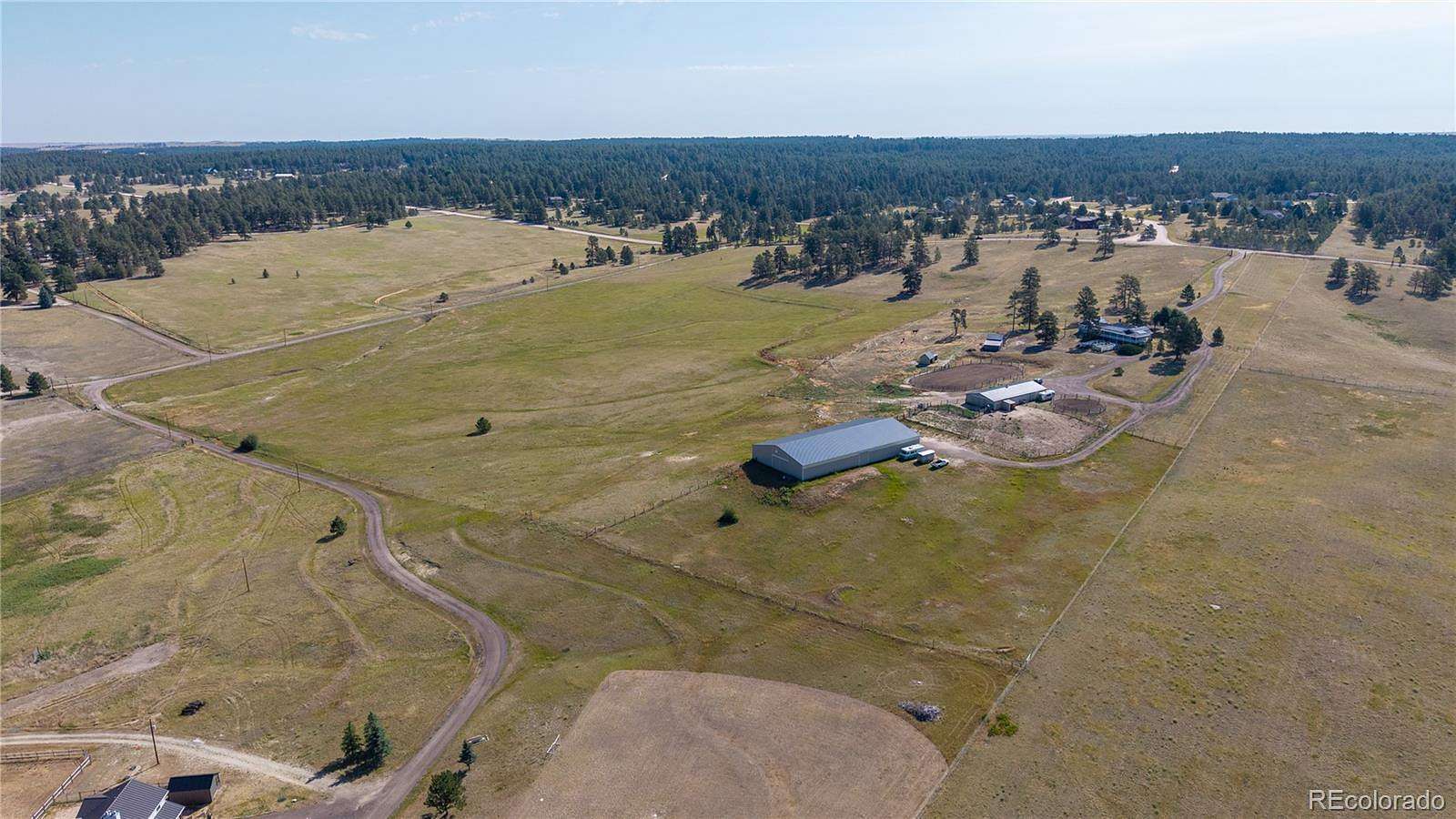 44.9 Acres of Land with Home for Sale in Elizabeth, Colorado