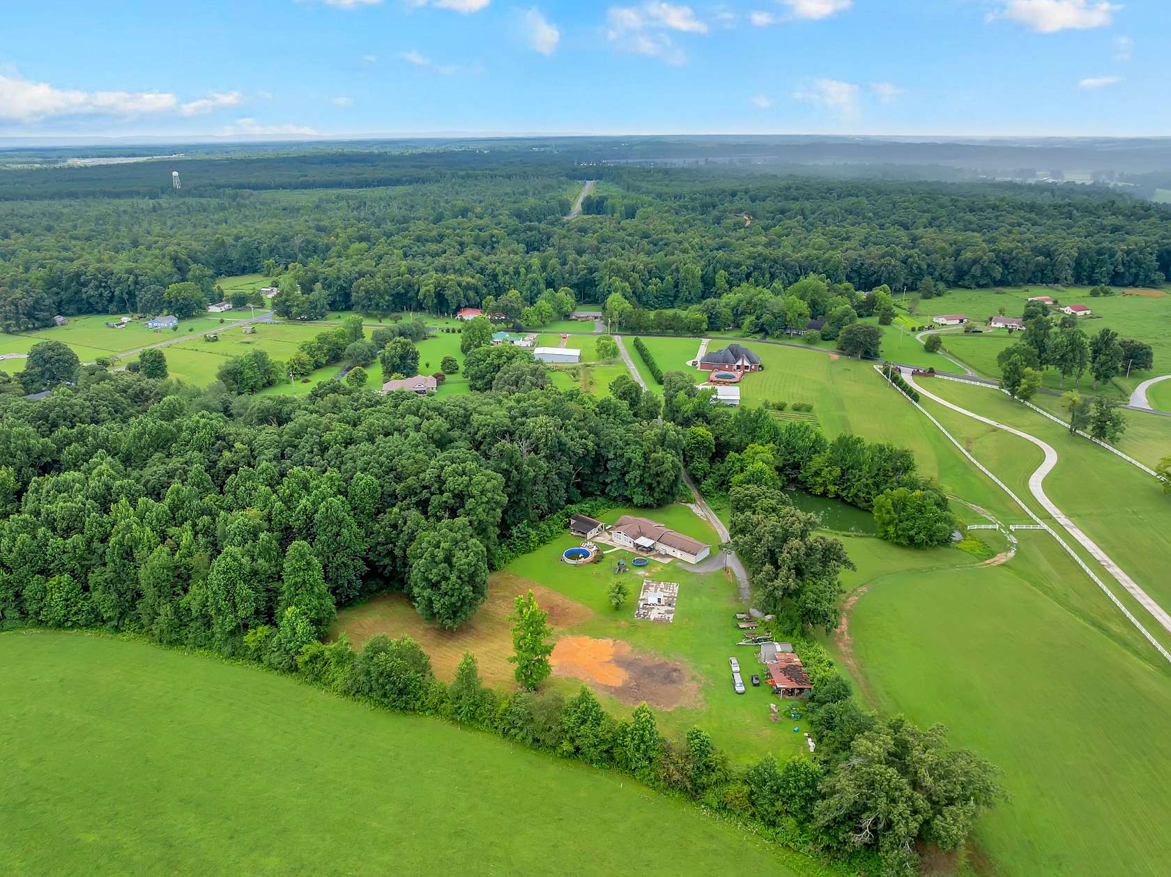 6.48 Acres of Land with Home for Sale in Tullahoma, Tennessee