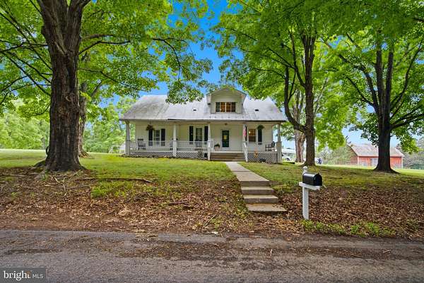 2 Acres of Land with Home for Sale in Berkeley Springs, West Virginia