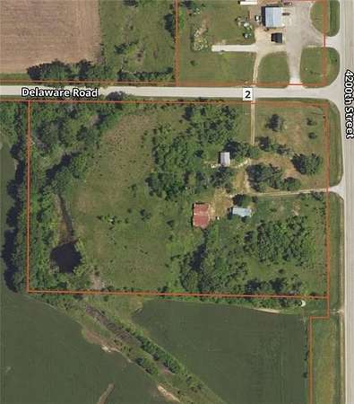 8.7 Acres of Land with Home for Sale in Elsmore, Kansas