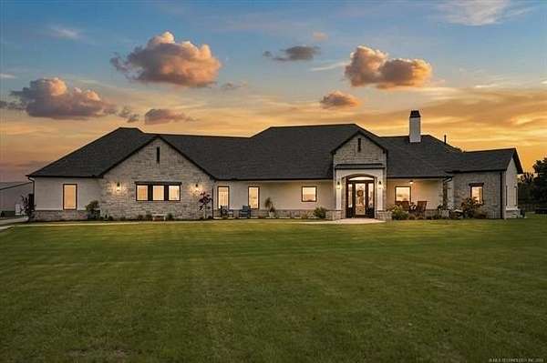 18.2 Acres of Land with Home for Sale in Sperry, Oklahoma