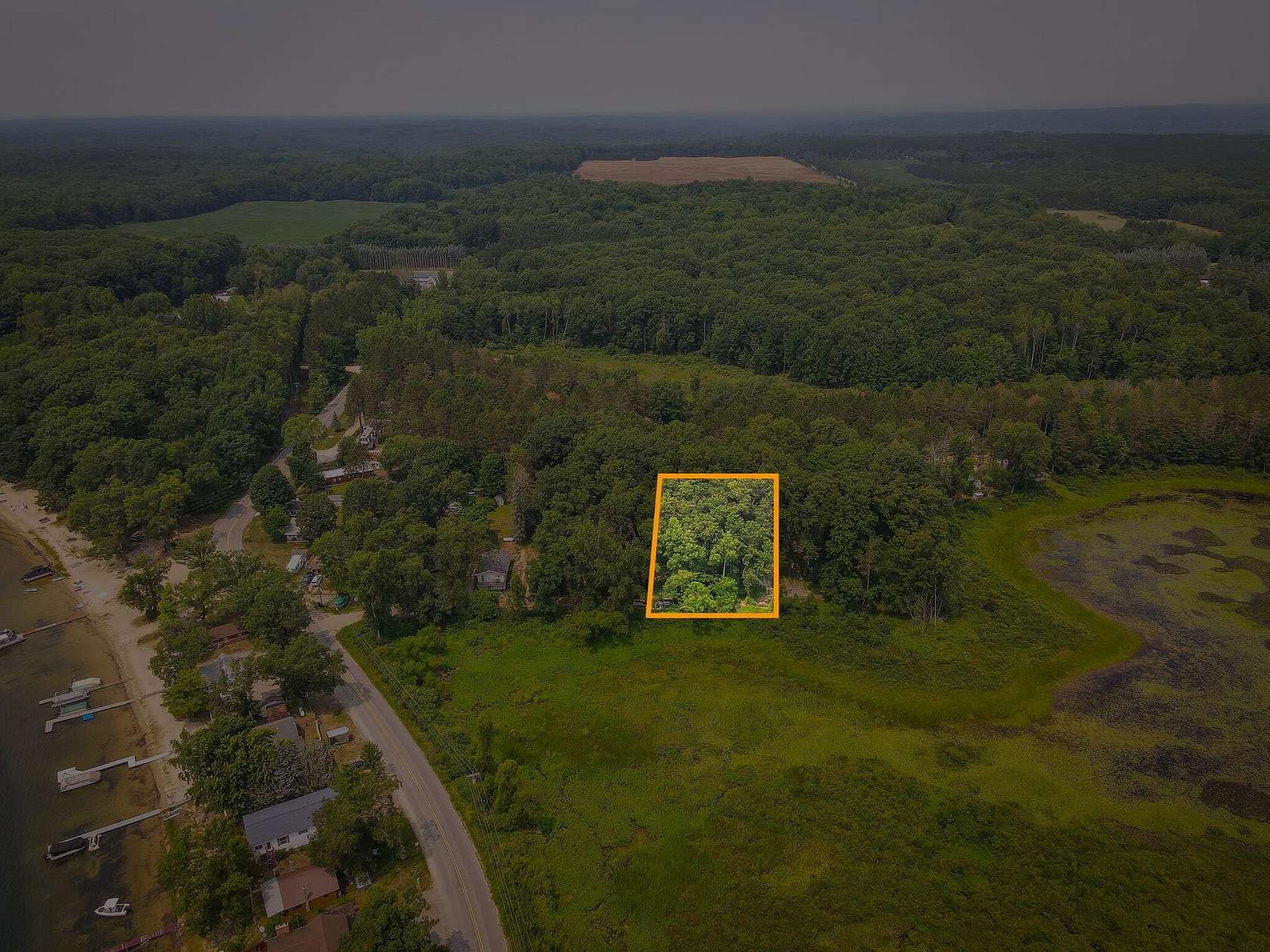 0.5 Acres of Residential Land for Sale in Walkerville, Michigan