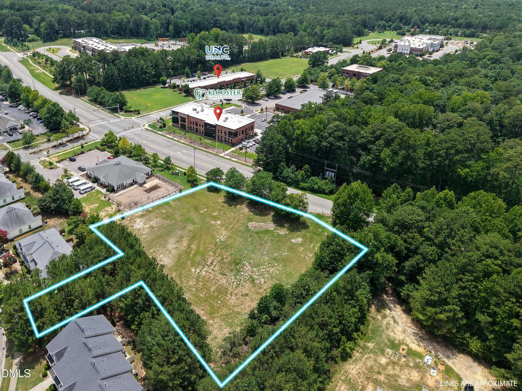 1.33 Acres of Commercial Land for Sale in Holly Springs, North Carolina
