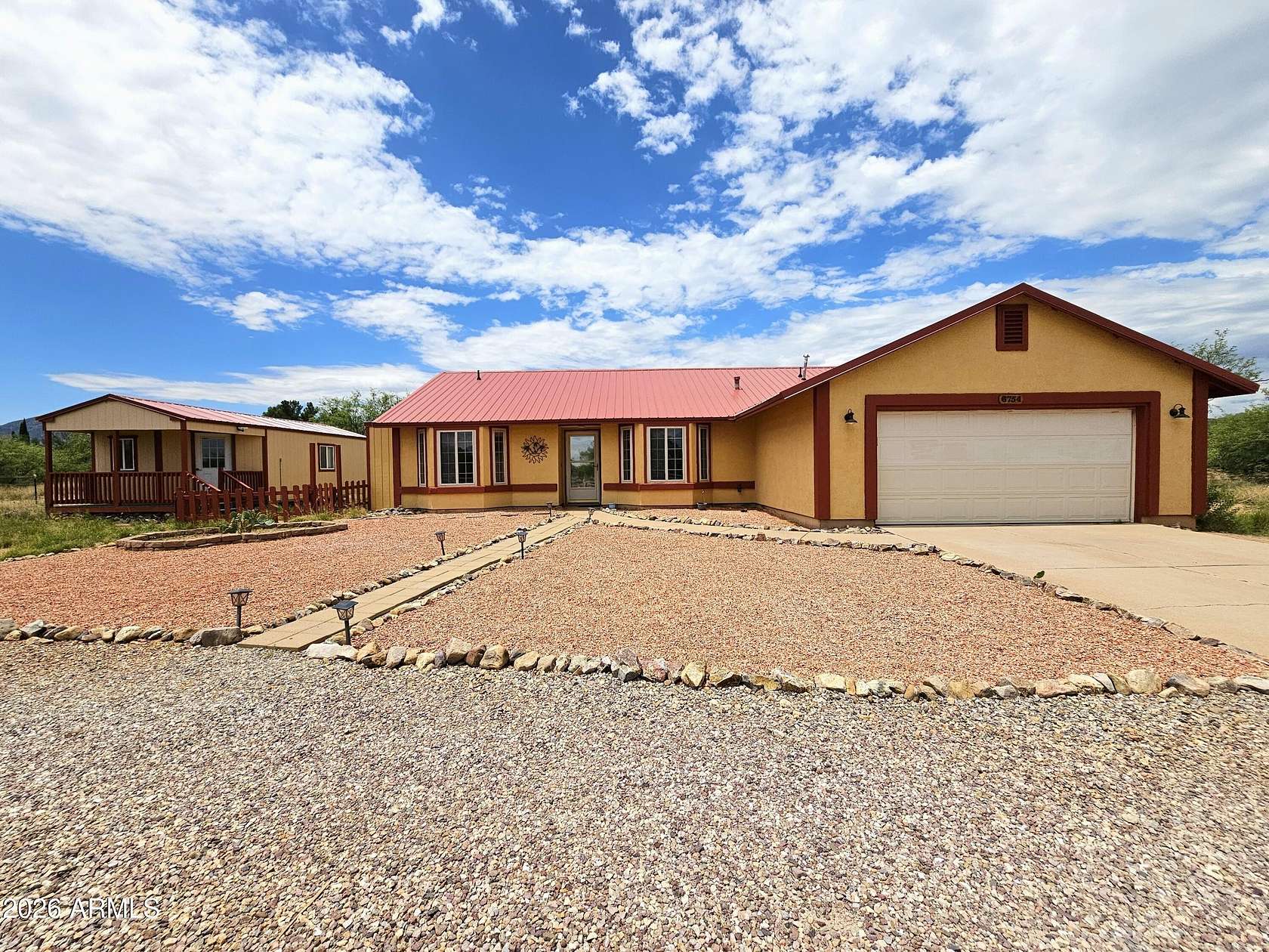 2 Acres of Land with Home for Sale in Hereford, Arizona
