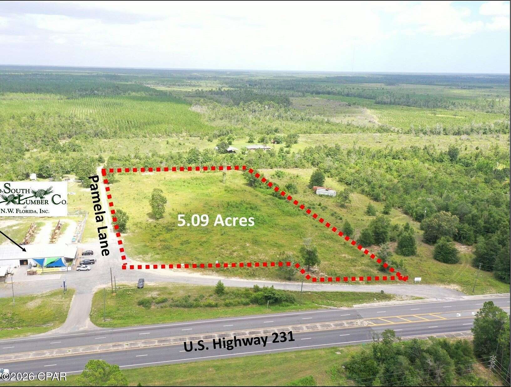 5 Acres of Commercial Land for Sale in Youngstown, Florida