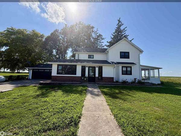 5 Acres of Land with Home for Sale in Aplington, Iowa
