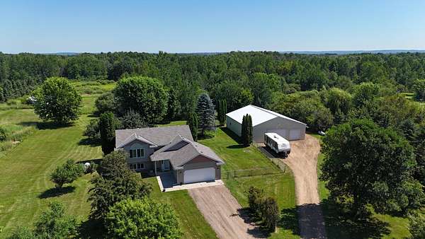 5 Acres of Land with Home for Sale in Shafer, Minnesota