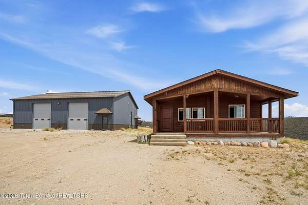 2 Acres of Land with Home for Sale in Pinedale, Wyoming