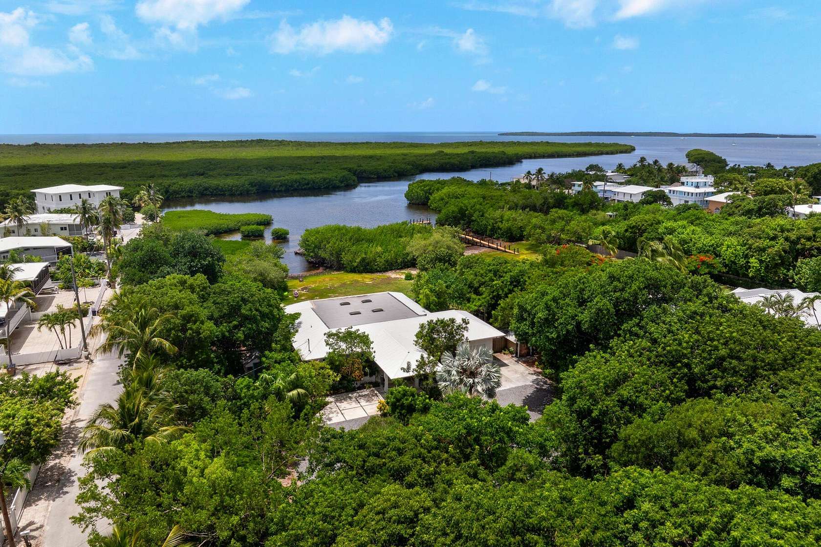 1.85 Acres of Land with Home for Sale in Key Largo, Florida