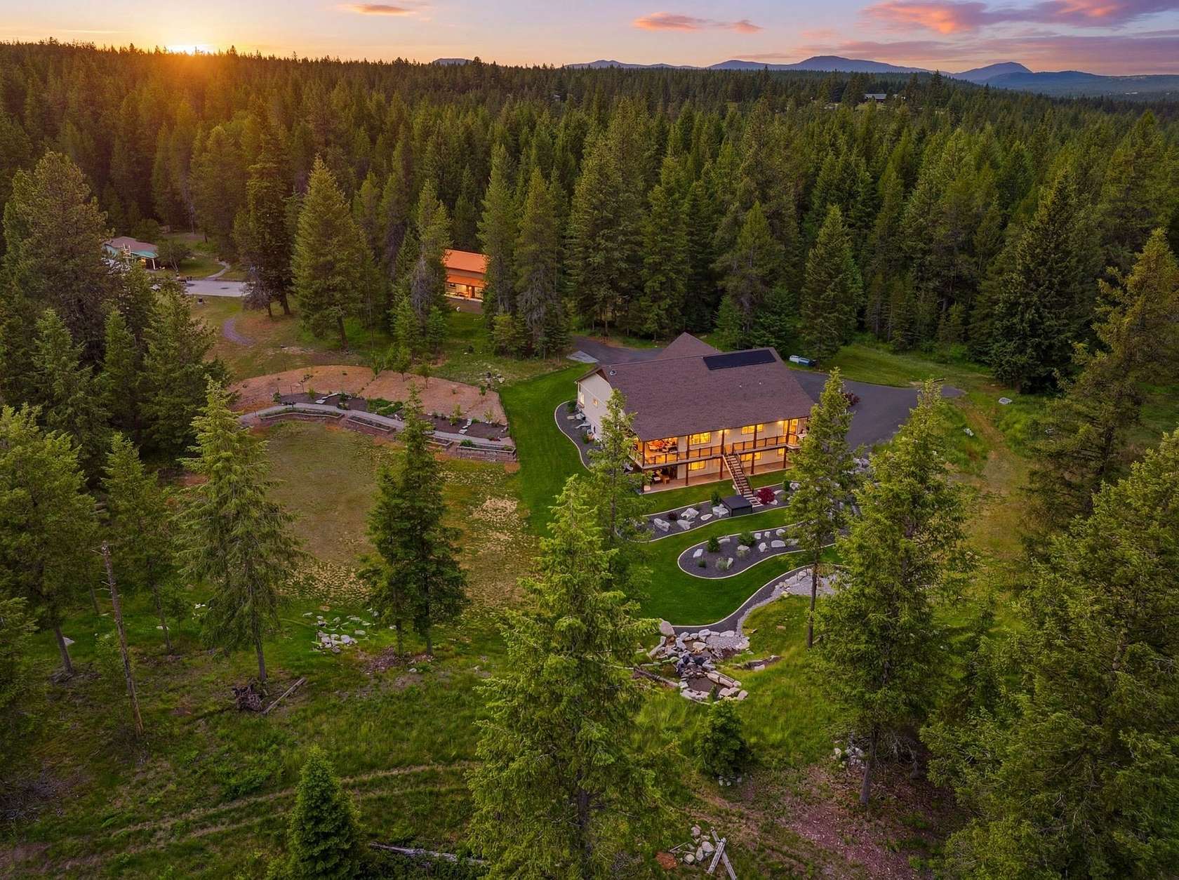 20 Acres of Recreational Land with Home for Sale in Deer Park, Washington