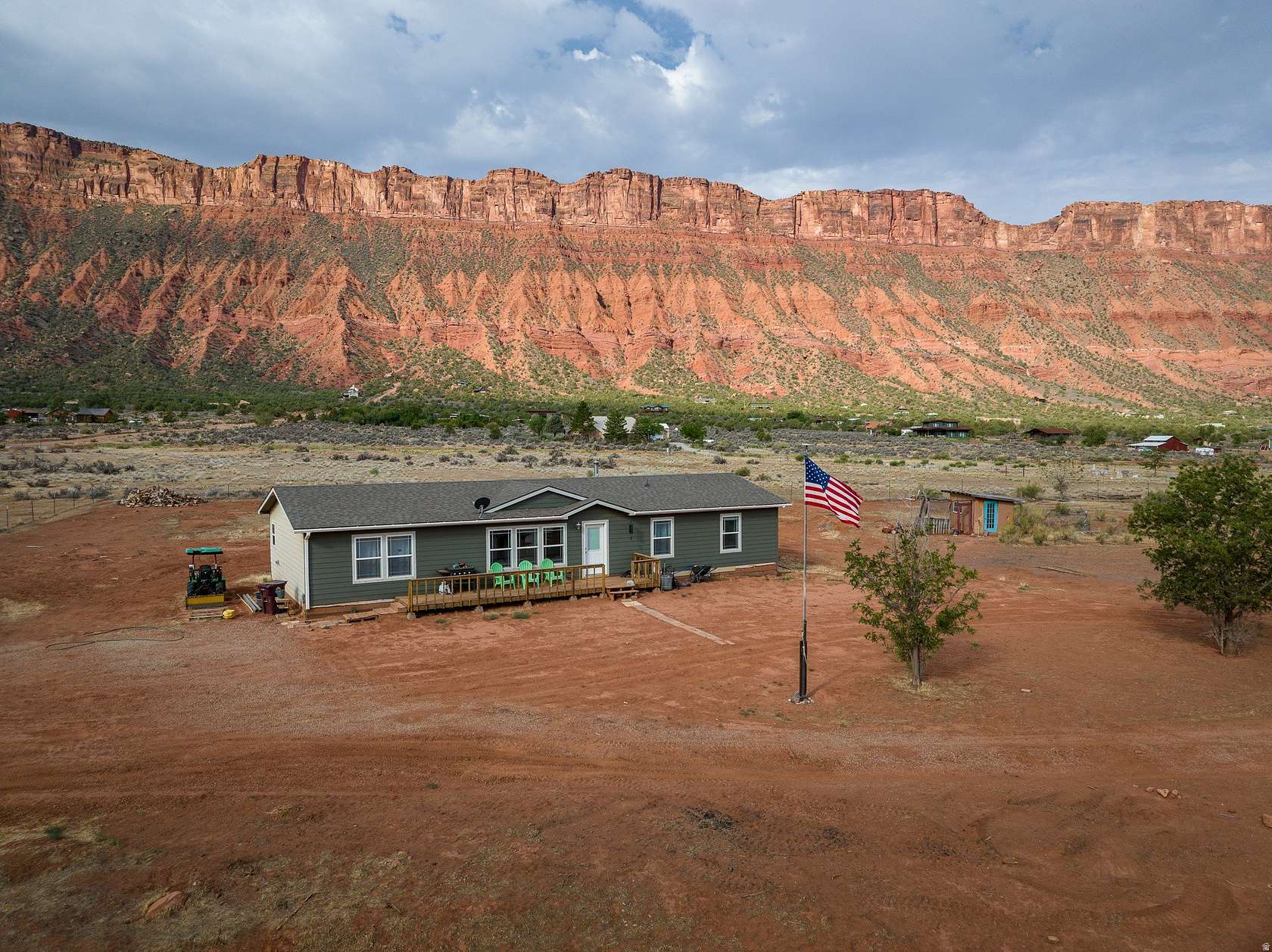 4.62 Acres of Land with Home for Sale in Castle Valley, Utah