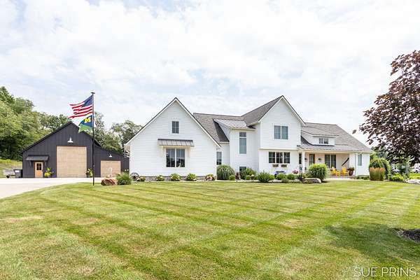 4.84 Acres of Land with Home for Sale in Byron Center, Michigan