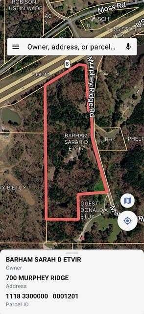 32.6 Acres of Agricultural Land for Sale in Batesville, Mississippi