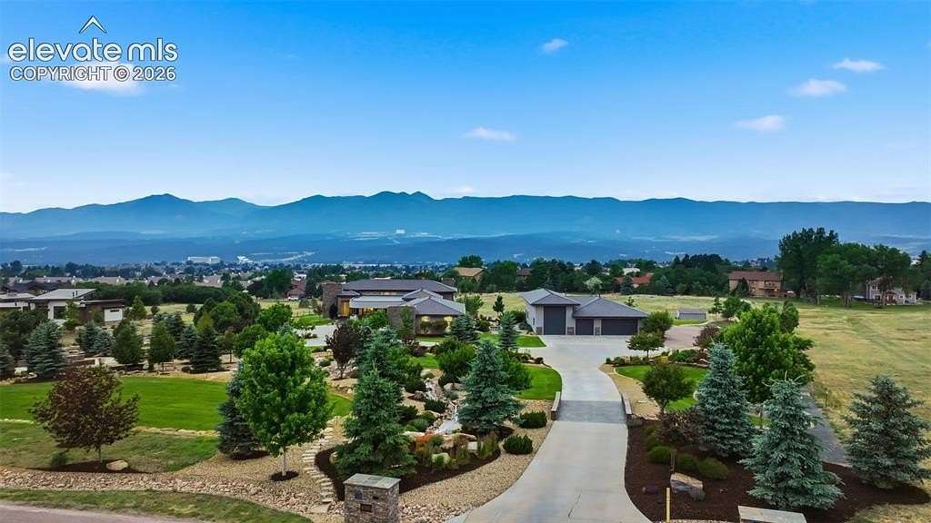 5 Acres of Land with Home for Sale in Colorado Springs, Colorado