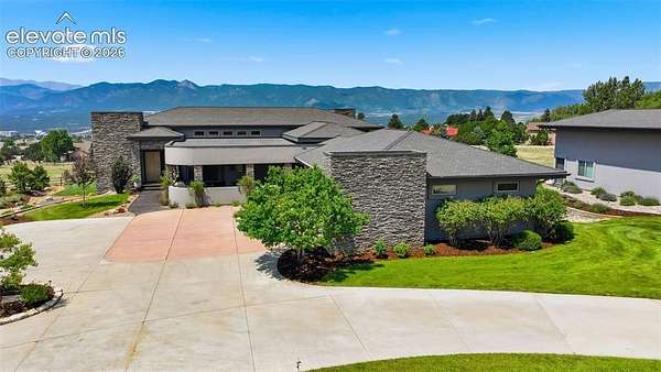 5 Acres of Land with Home for Sale in Colorado Springs, Colorado