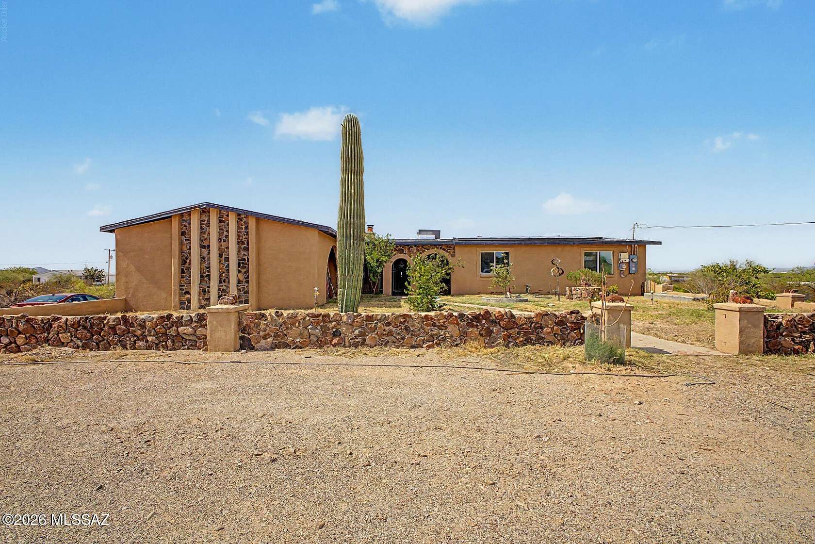 4.89 Acres of Land with Home for Sale in Marana, Arizona