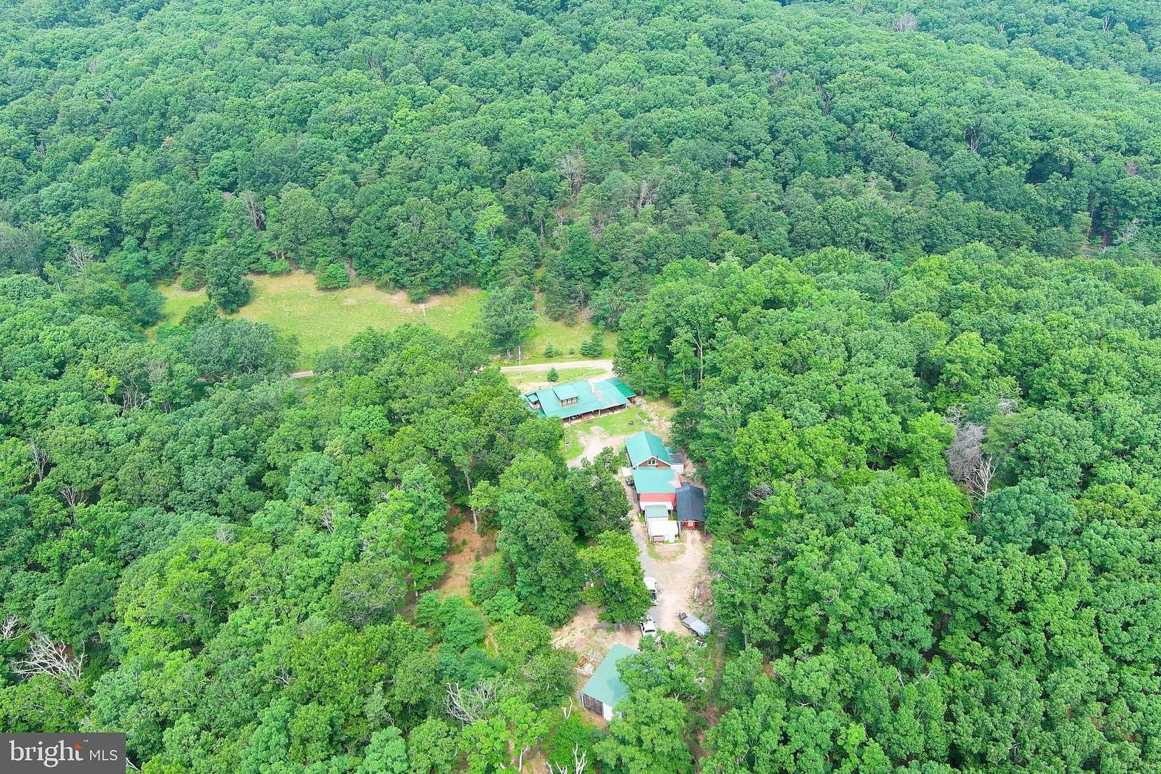 10 Acres of Land with Home for Sale in Mathias, West Virginia