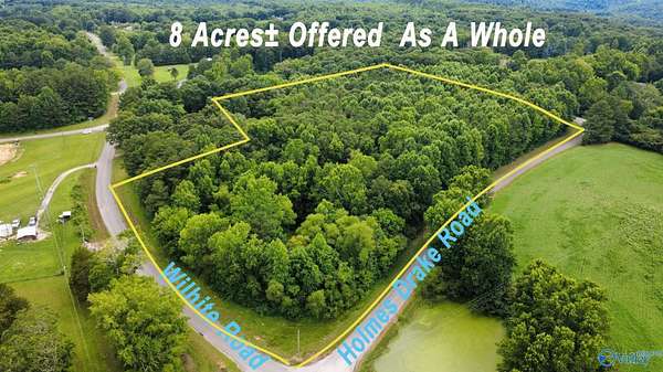 8 Acres of Residential Land for Auction in Falkville, Alabama