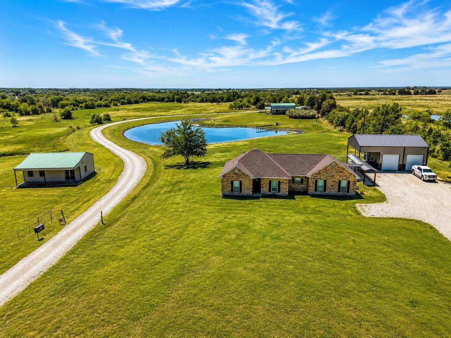 41.4 Acres of Land with Home for Sale in Kaufman, Texas