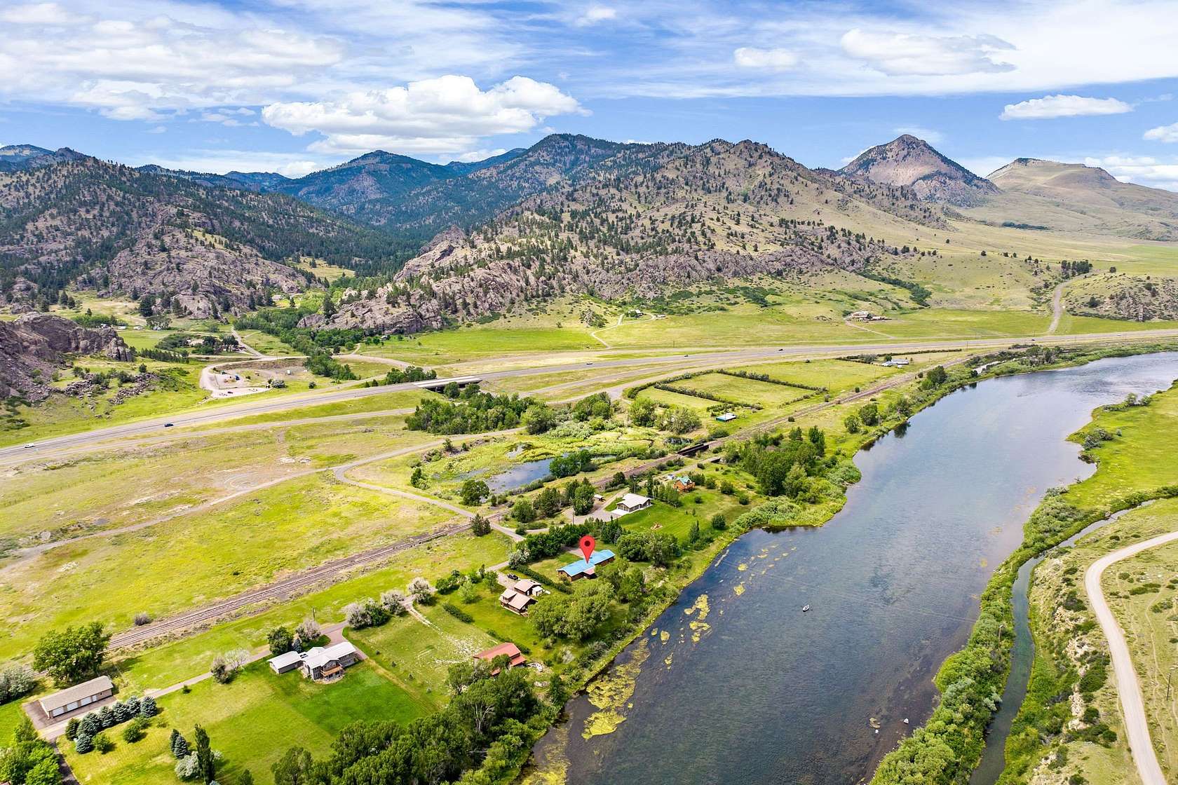 1.5 Acres of Land with Home for Sale in Cascade, Montana