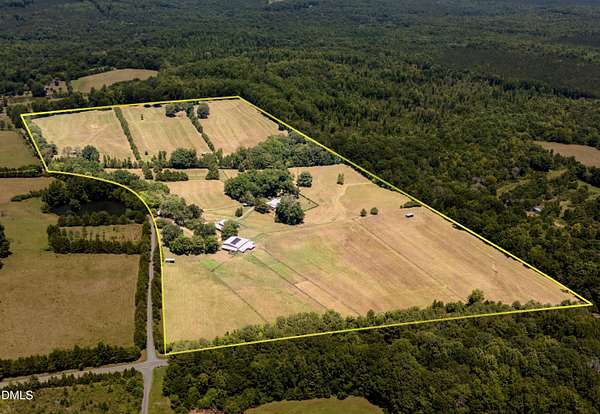 62.4 Acres of Land with Home for Sale in Siler City, North Carolina