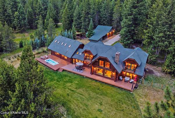 5 Acres of Land with Home for Sale in Sagle, Idaho
