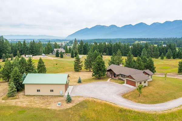 11.5 Acres of Land with Home for Sale in Kalispell, Montana