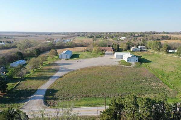 7.2 Acres of Improved Land for Sale in Gretna, Nebraska