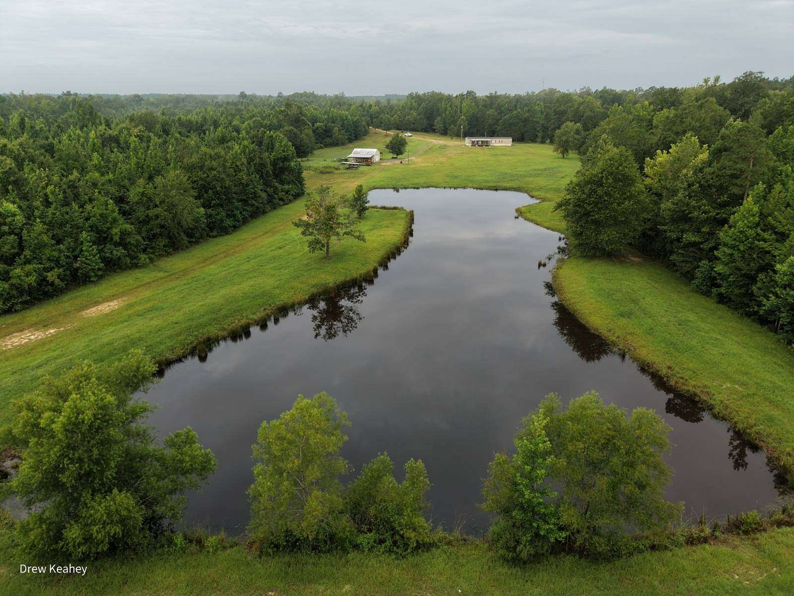 205 Acres of Recreational Land with Home for Sale in Kelly, Louisiana
