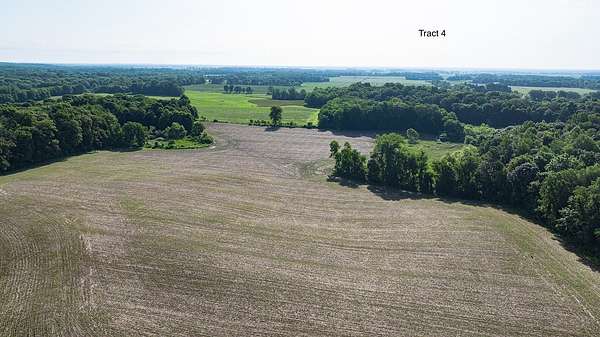 54.7 Acres of Land for Auction in Mill Creek, Indiana