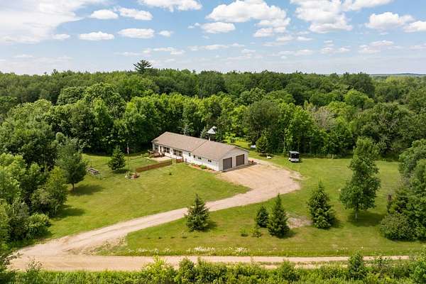 5 Acres of Land with Home for Sale in Pine River, Minnesota