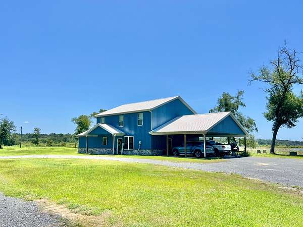 8 Acres of Land with Home for Sale in Logansport, Louisiana