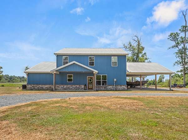 8 Acres of Land with Home for Sale in Logansport, Louisiana