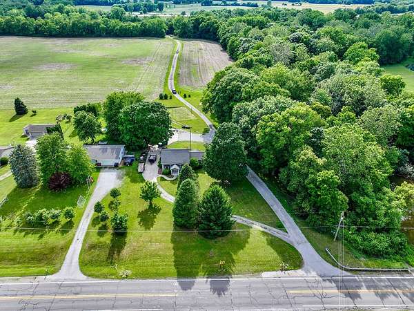 1.63 Acres of Land with Home for Auction in Auburn, Indiana