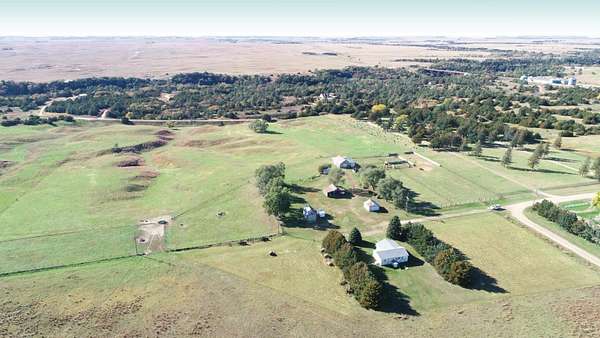 78 Acres of Land with Home for Sale in Long Pine, Nebraska