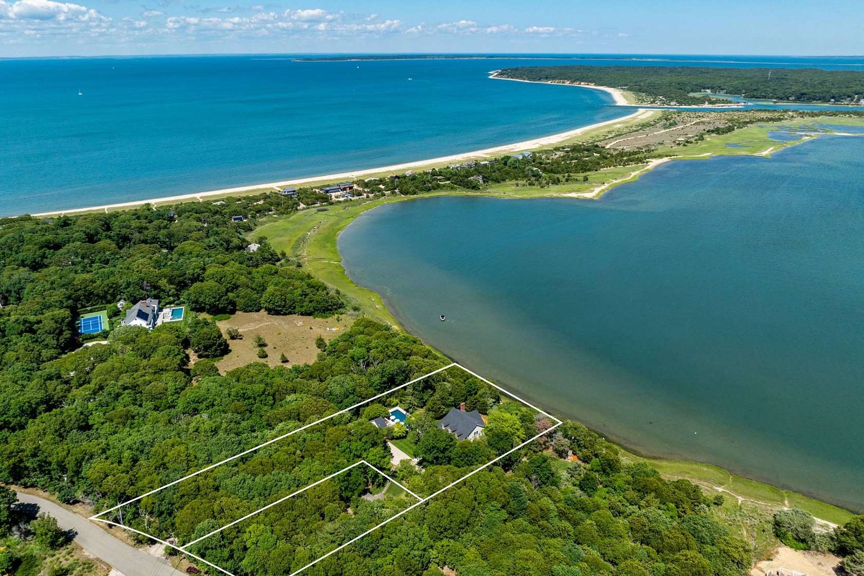 3.46 Acres of Land with Home for Sale in East Hampton, New York
