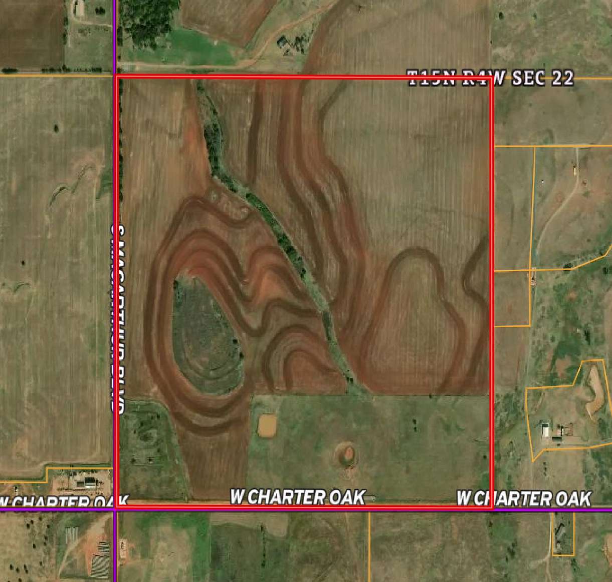 160 Acres of Land for Sale in Edmond, Oklahoma