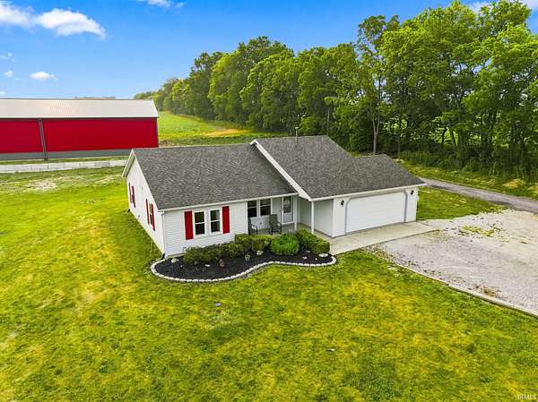 2 Acres of Land with Home for Sale in Columbia City, Indiana