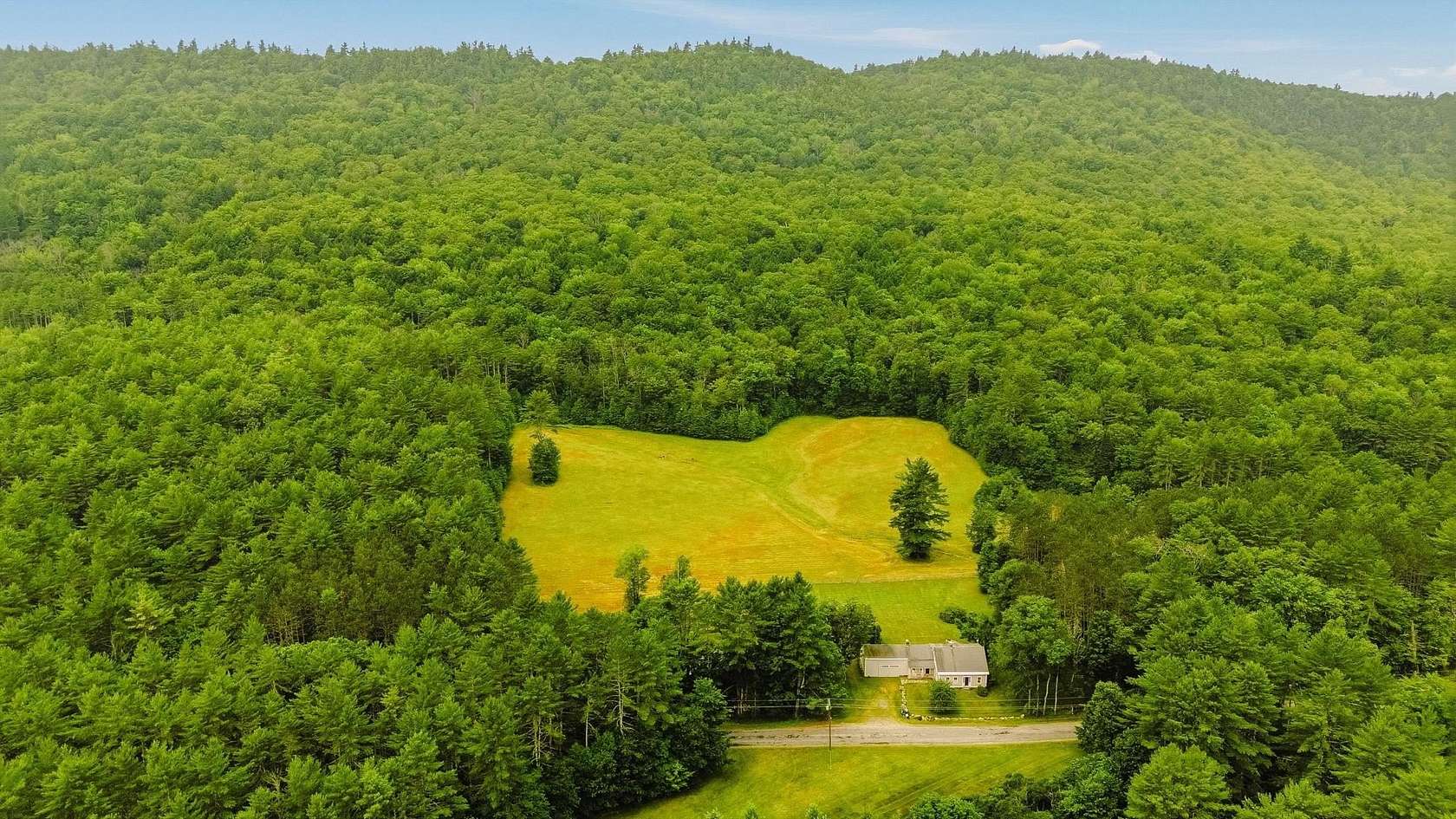 87.5 Acres of Land with Home for Sale in Unity, New Hampshire