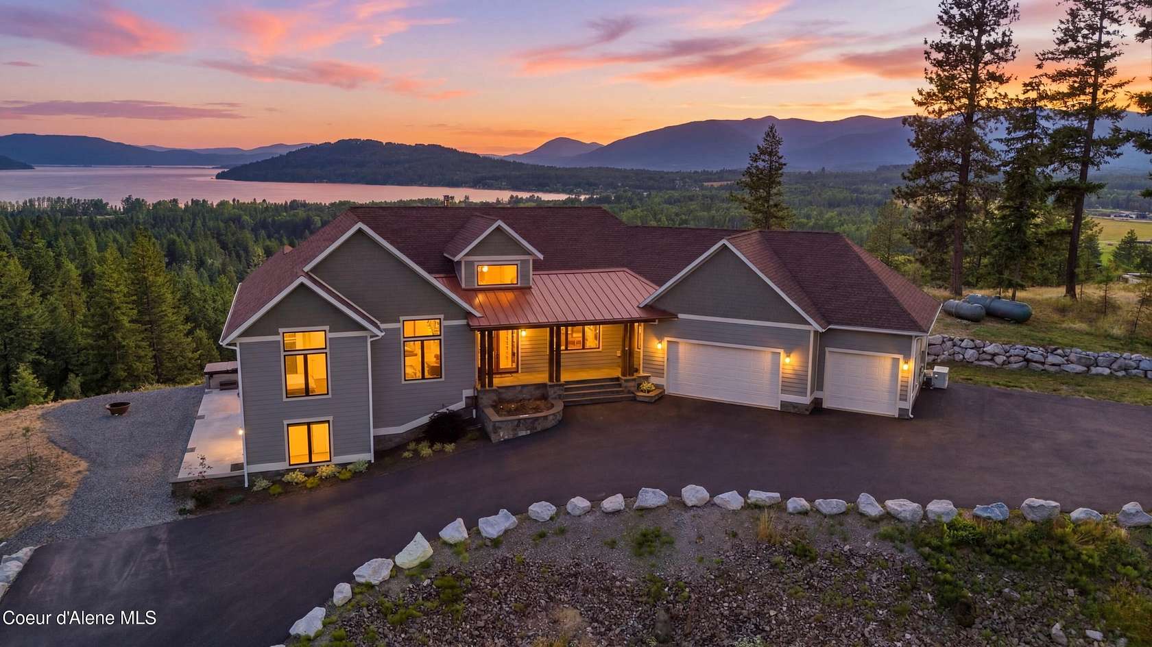 5 Acres of Land with Home for Sale in Sandpoint, Idaho