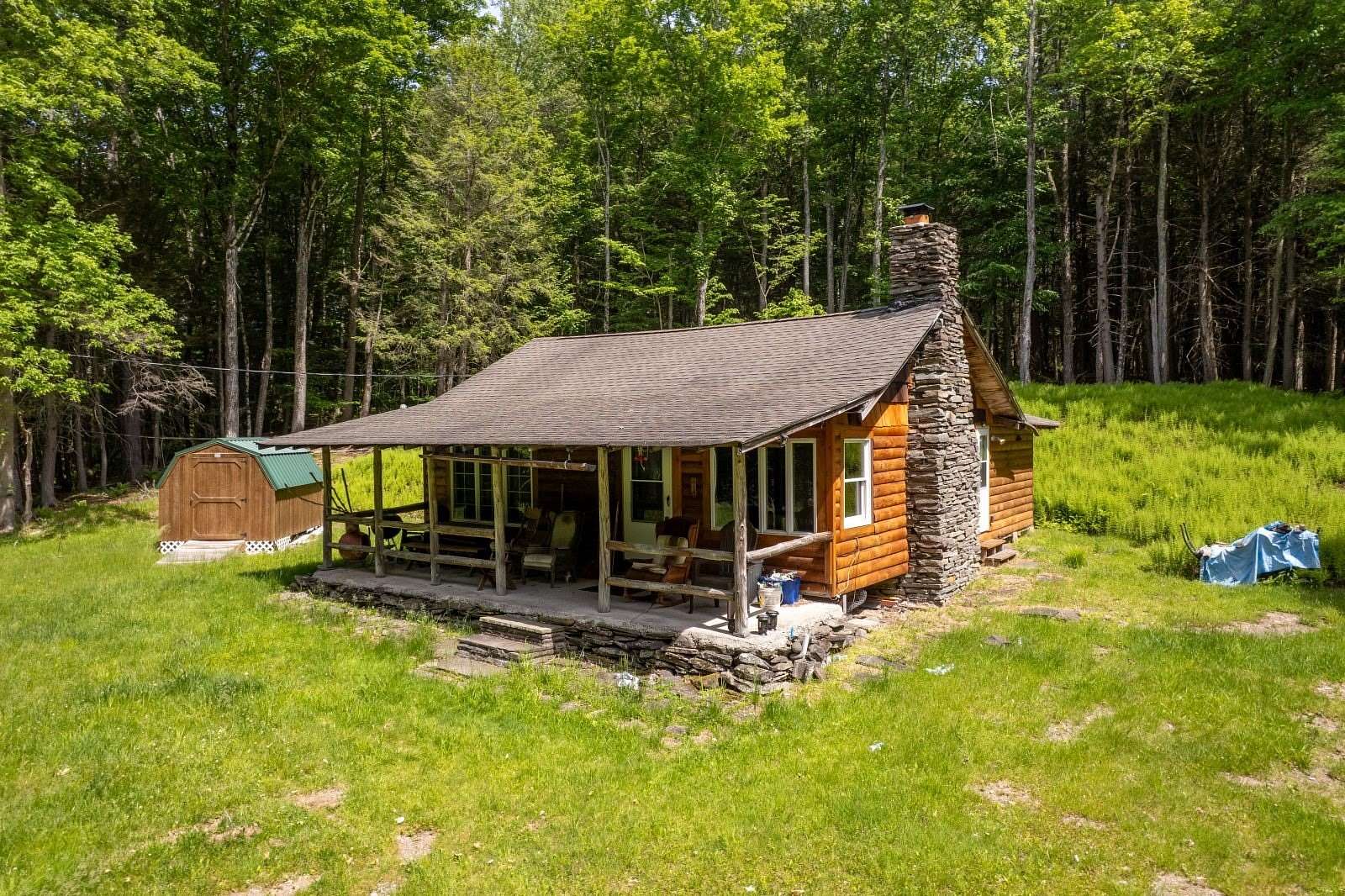 8 Acres of Land with Home for Sale in Downsville, New York