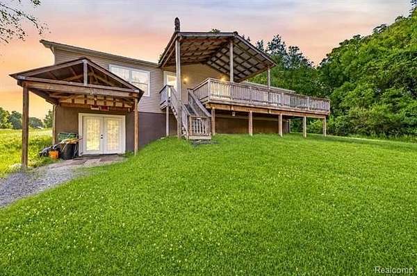2.66 Acres of Land with Home for Sale in Ortonville, Michigan