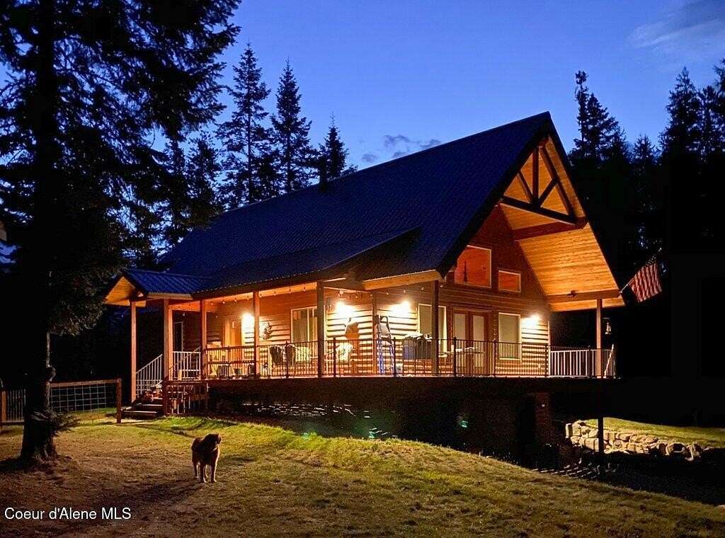 10 Acres of Land with Home for Sale in Moyie Springs, Idaho