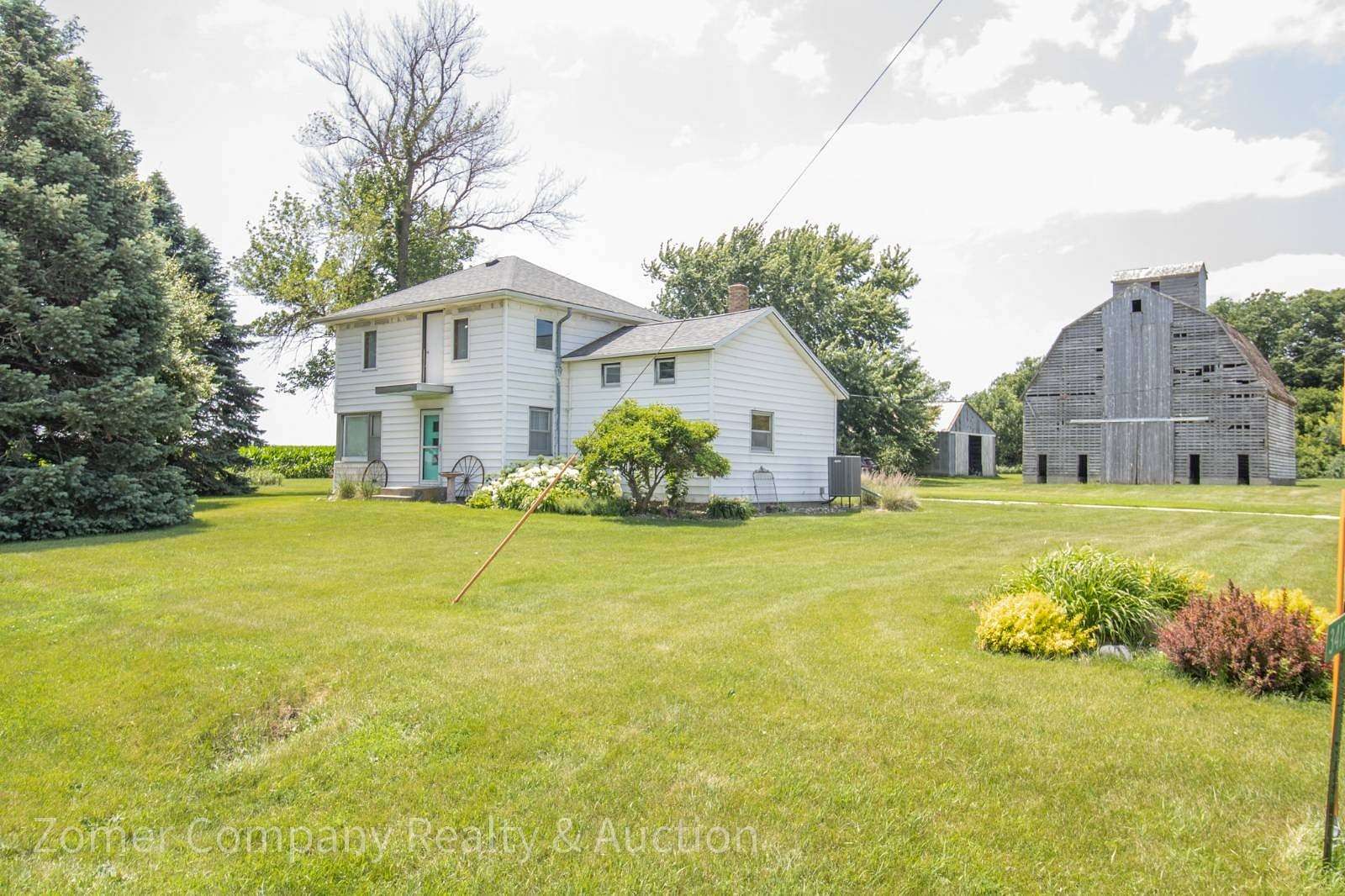 6.82 Acres of Land with Home for Sale in Sheldon, Iowa