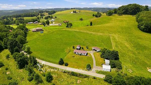 4 Acres of Land with Home for Auction in Moatsville, West Virginia
