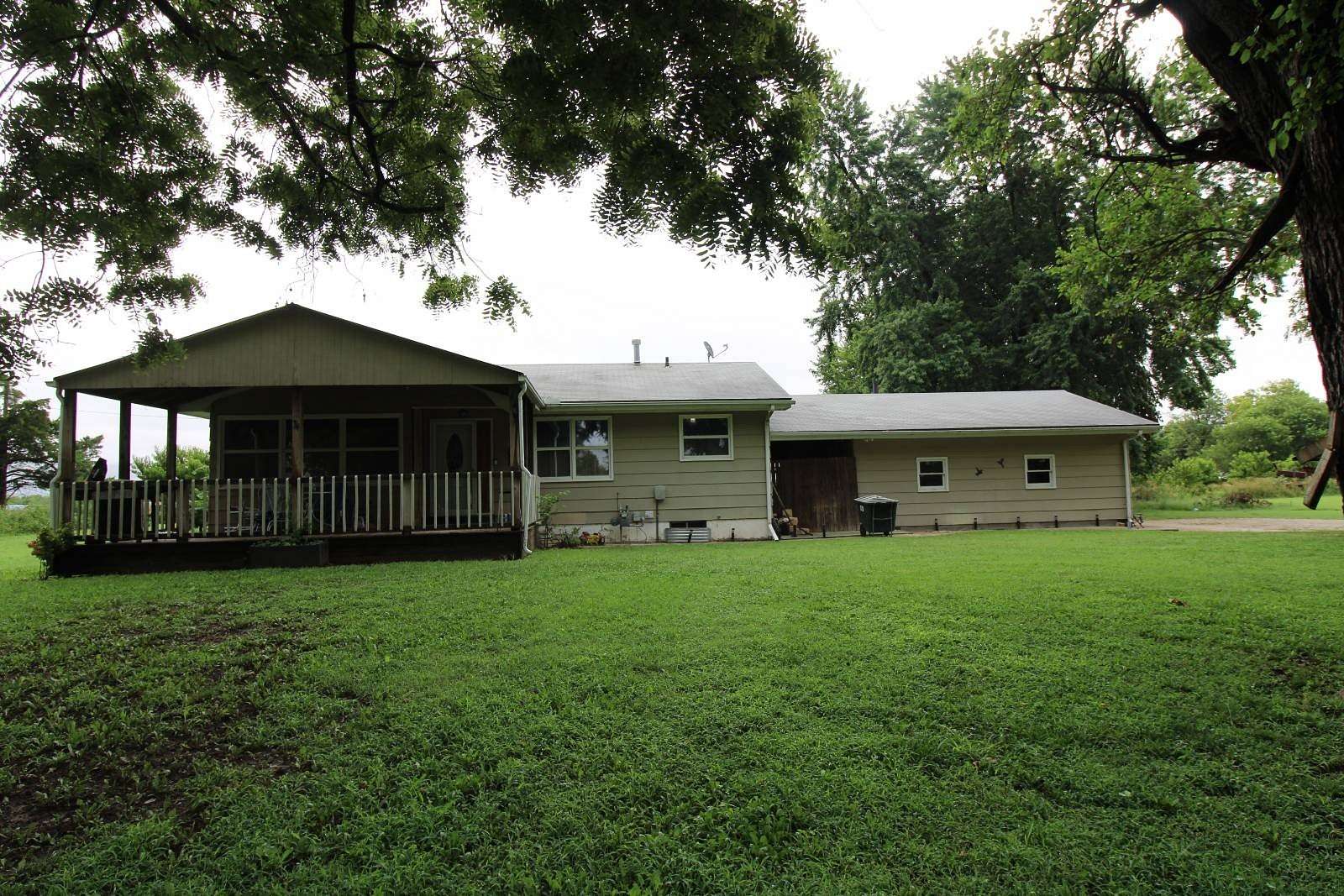 6.62 Acres of Land with Home for Sale in Harper, Kansas