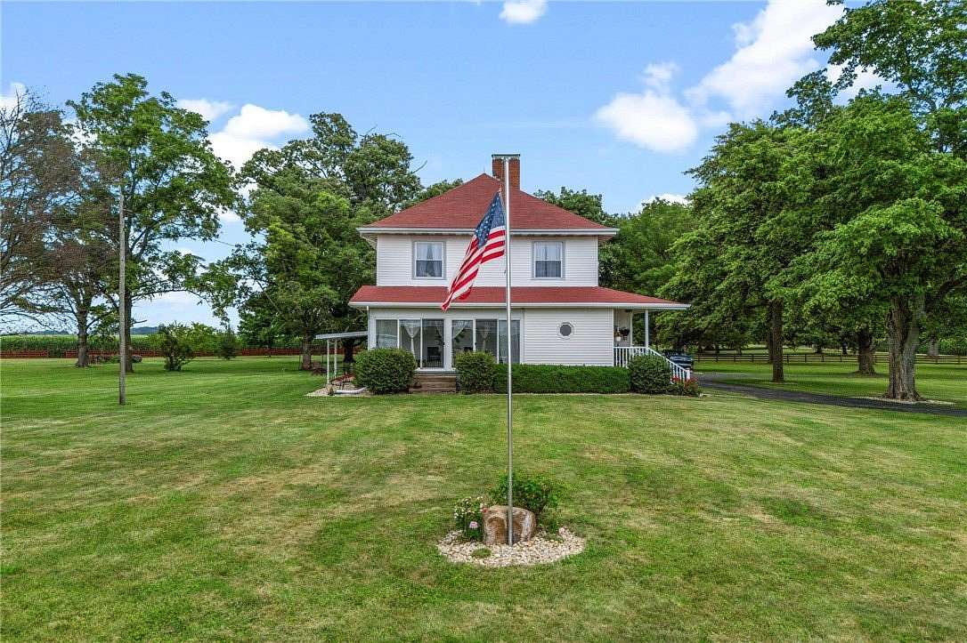5 Acres of Land with Home for Sale in New Vienna, Ohio