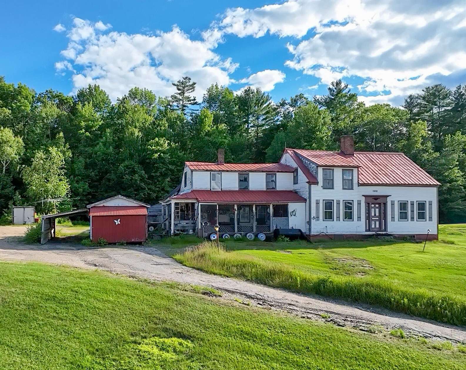 1.6 Acres of Land with Home for Sale in Peru, Maine