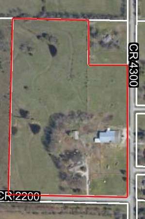 23.6 Acres of Land with Home for Sale in Coffeyville, Kansas