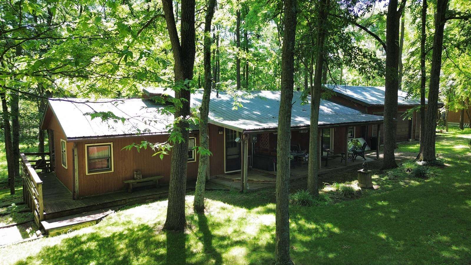 36.8 Acres of Recreational Land with Home for Sale in Marion, Ohio